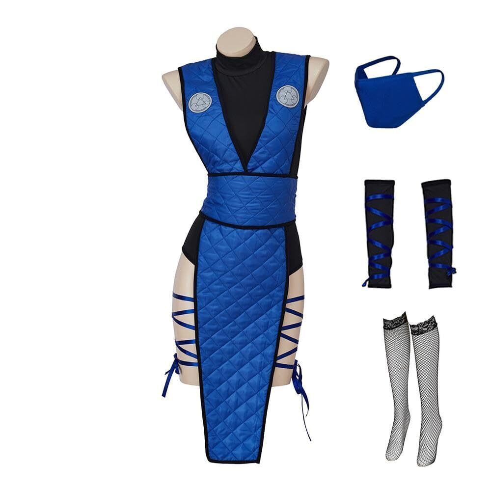 1277 Mortal Kombat Sub-Zero Reptile Scorpion Cosplay Costume Sexy Suit